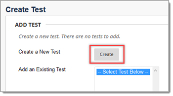 create test