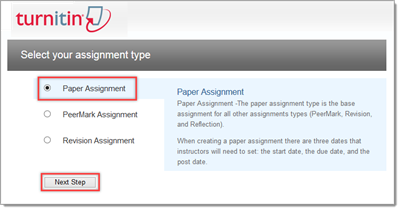 turnitin paper assignment