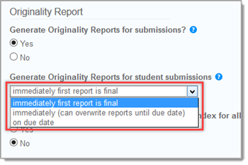 turnitin original reports