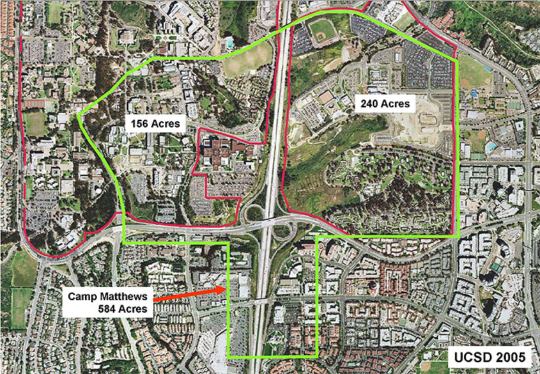 2005 UCSD map with FUDS overlay