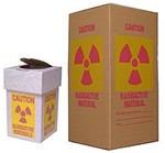 Radioactive waste boxes