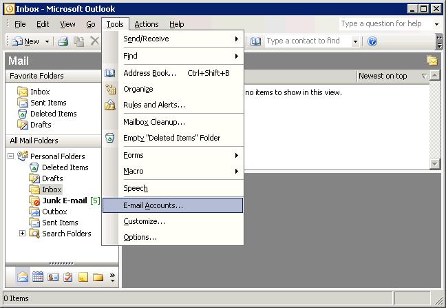 Delete Microsoft Outlook 2003 Rules For Radicals