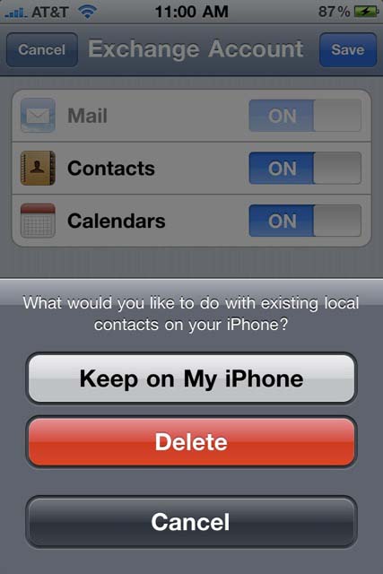 Iphone Contacts Not Syncing With Gmail Exchange