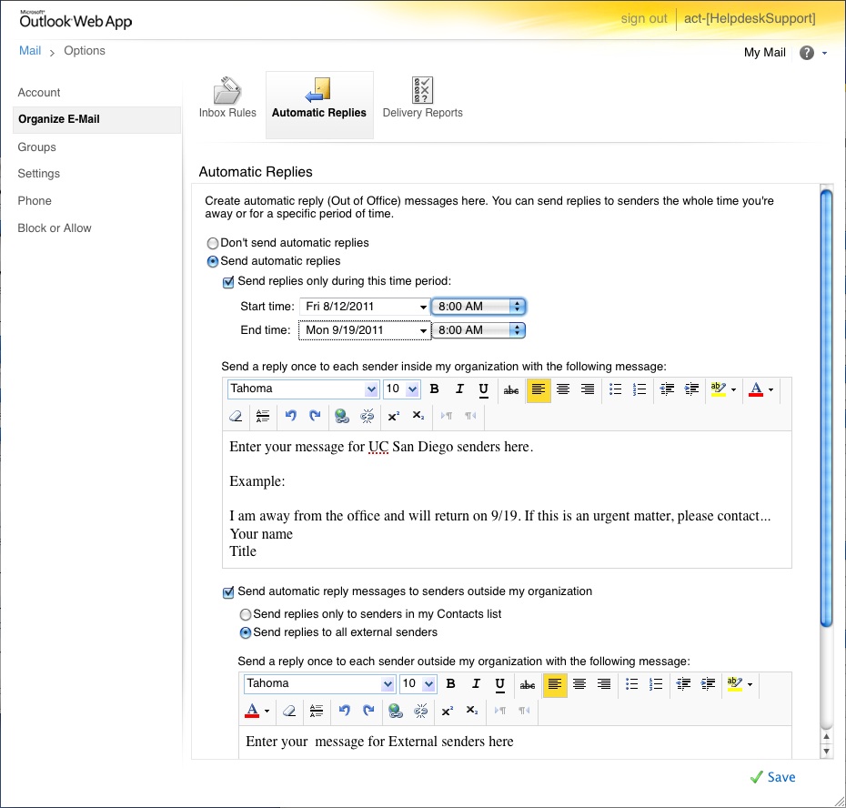 Ucsd Email Outlook Setup