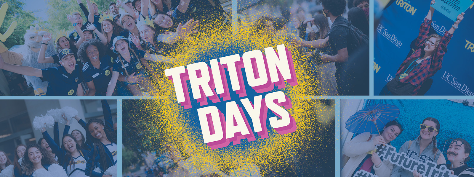 TRITON DAYS - brightly colored logo