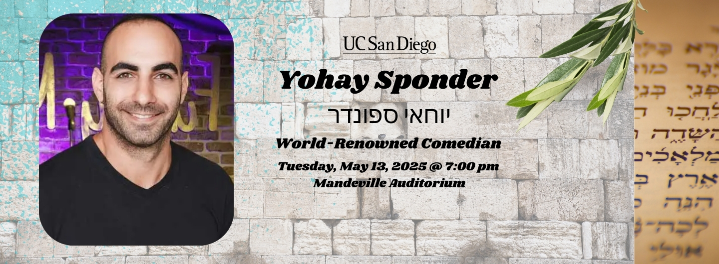 Comedian Yohay Sponder