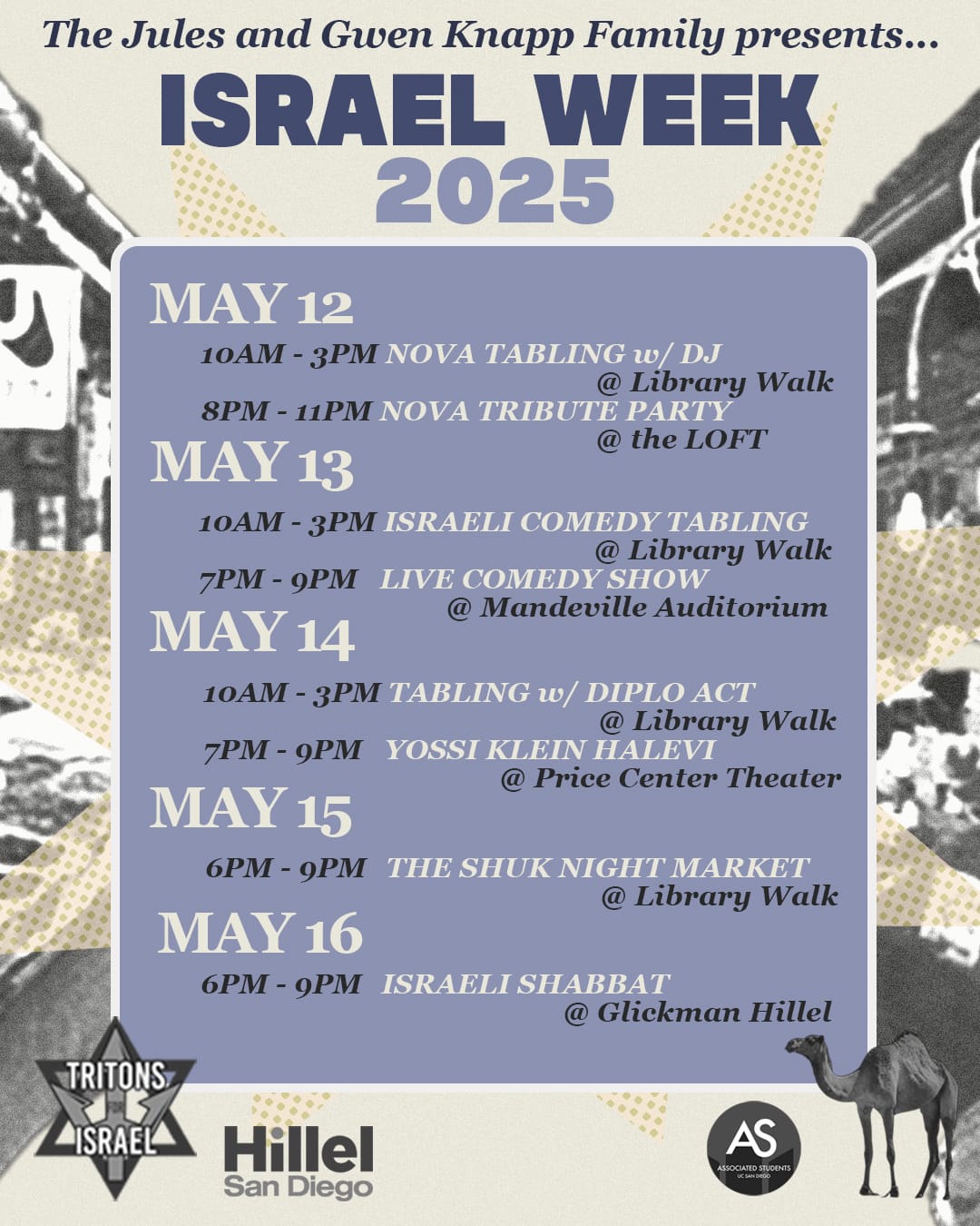 Isreal Week Events