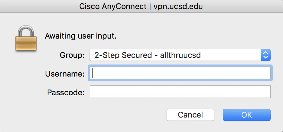 Configuring The Ucsd Vpn Client For Mac Os X 10 10 X And Above Via Conventional Installation