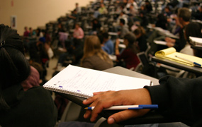 students in class