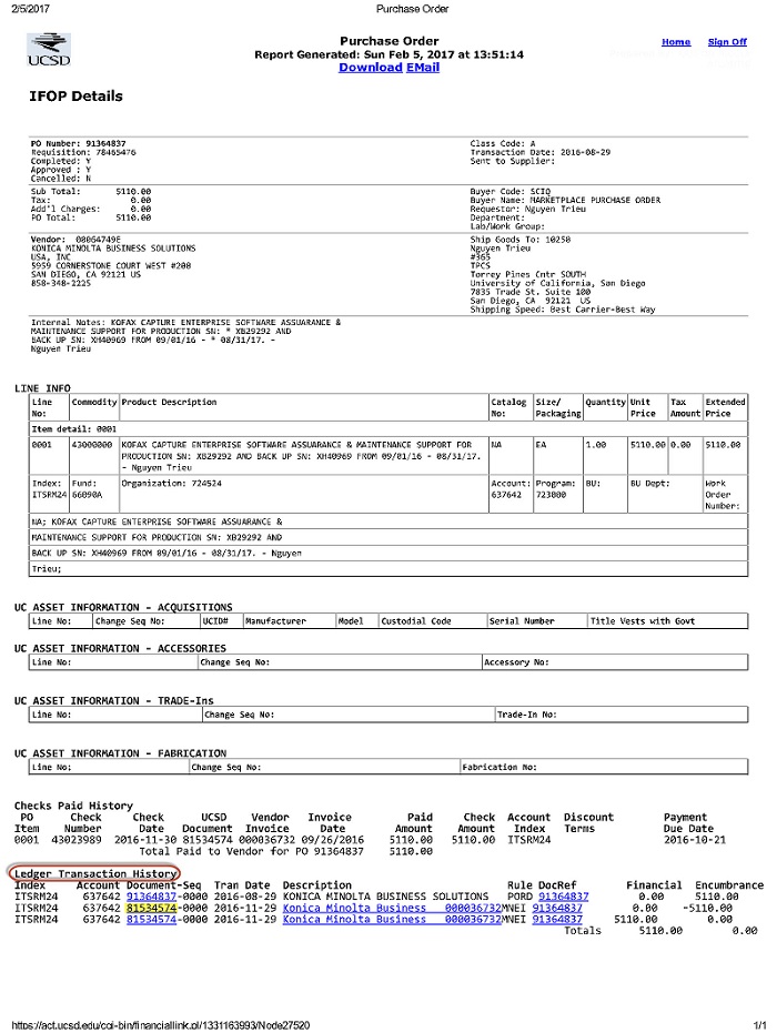 invoice form adjustment How Correct to Vendor a Paid Invoice