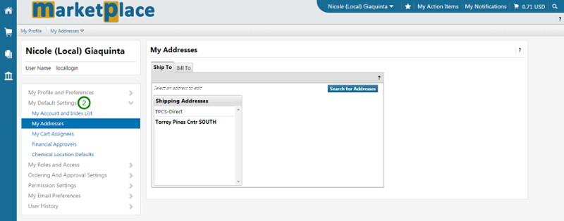 shipping address 2