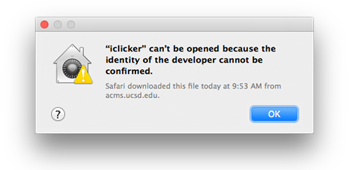 Unknown developer message