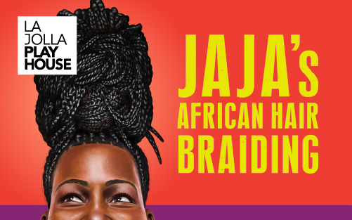 Woman with braids smiling and looking to the side