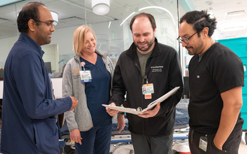 Stroke care team at UC San Diego Health