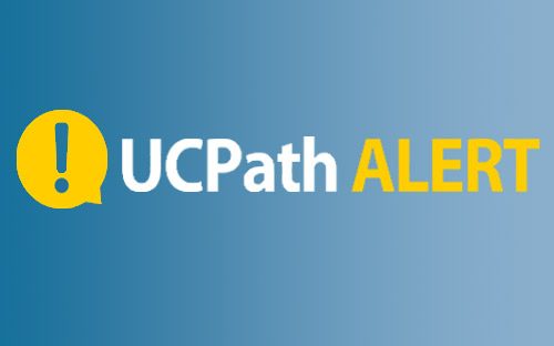 UCPath alert text