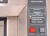 VAV fume hood monitor in standard operation mode