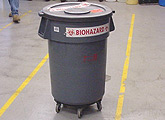 BIOHAZARD container