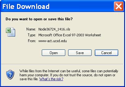 File download screenshot