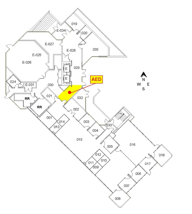 Torrey Pines Center North AED