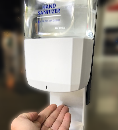 WARNING Invisible Blue Flames On Hand Sanitizer