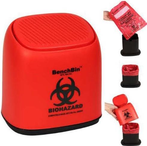 secondary biosafety waste bin