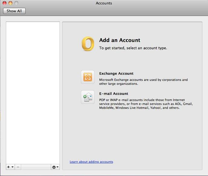 Outlook For Mac 2011 Setup Exchange