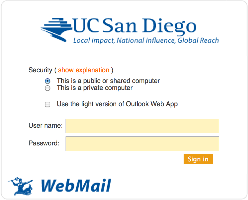 outlook web email
