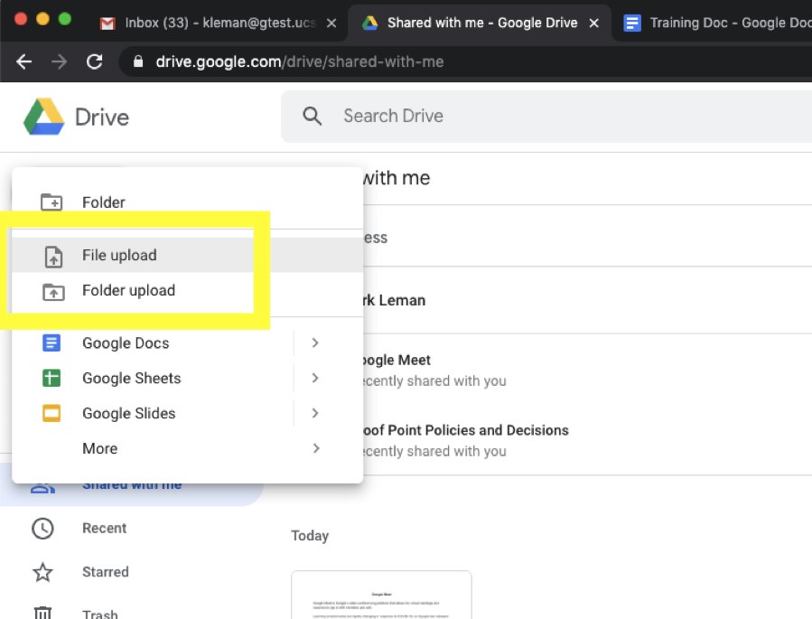 Sharing Google Docs and Files in Google Drive - How To – Support @Blake  (Information Support Support Services)