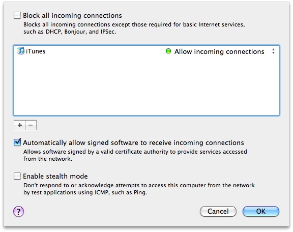 check my firewall settings on mac