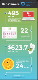 Ransomware infographic