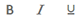 WYSIWYG icon: bold italic underline