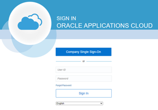 oracle page sign in example