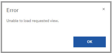 Cognos Browser Cache Error