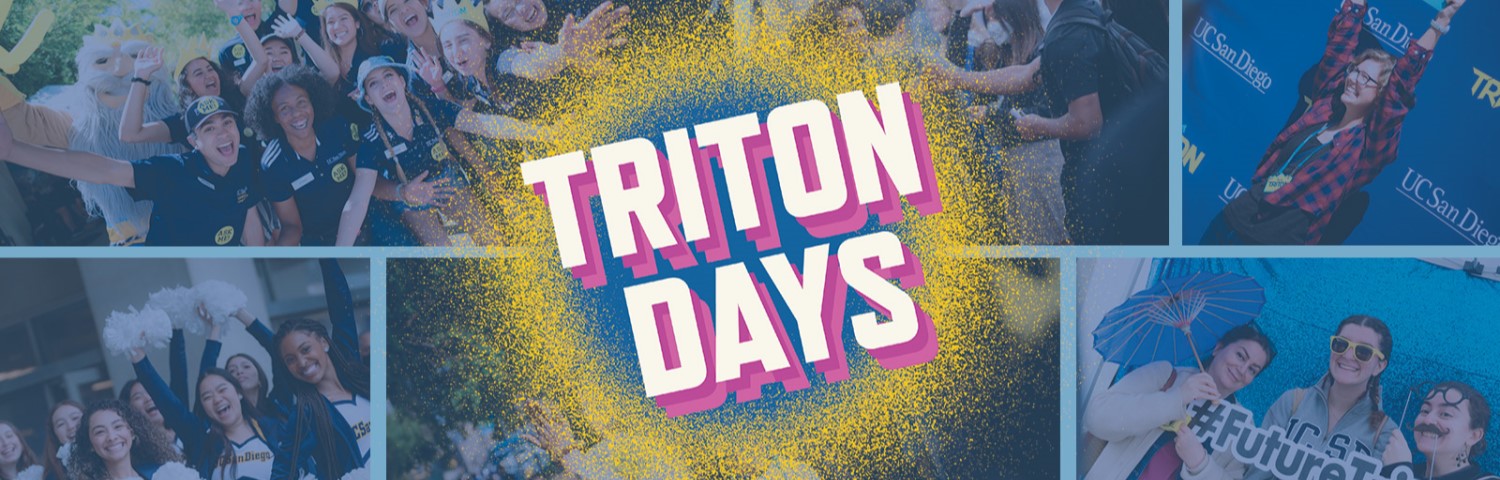 TRITON DAYS - brightly colored logo